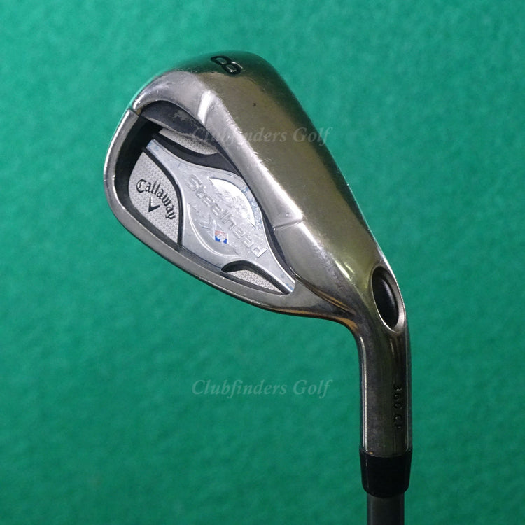 Lady Callaway Steelhead XR 360 CF Single 8 Iron Ozik Program F15 50 Ladies
