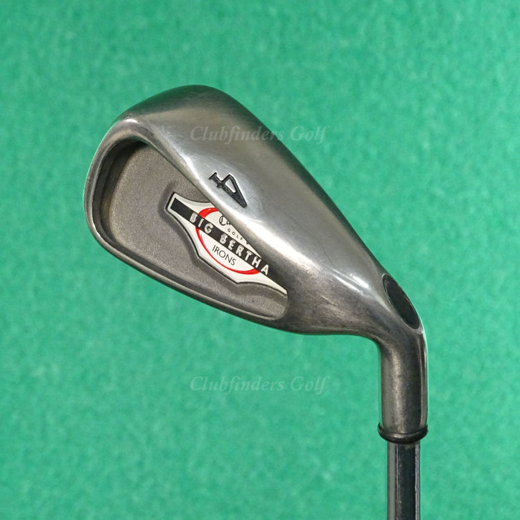 Callaway Big Bertha 2002 Single 4 Iron Factory Constant Weight Steel Uniflex