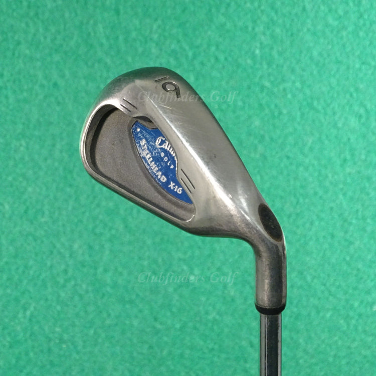 Callaway Steelhead X-16 Single 6 Iron True Temper Stepped Steel Regular