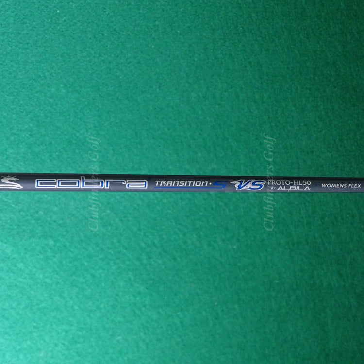 Lady King Cobra Transition-S 2009 Single 6 Iron Aldila VS Proto-HL50 Ladies