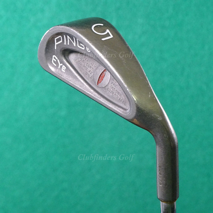 Ping Eye Red Dot Single 5 Iron Stepped Steel Stiff