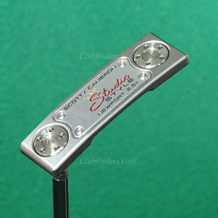 NEW LH Scotty Cameron Studio Style 2025 Newport 2.5+ Plus 35" Titleist Putter