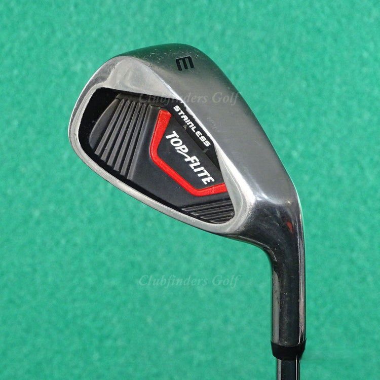 Top Flite Stainless PW Pitching Wedge Factory Steel Uniflex