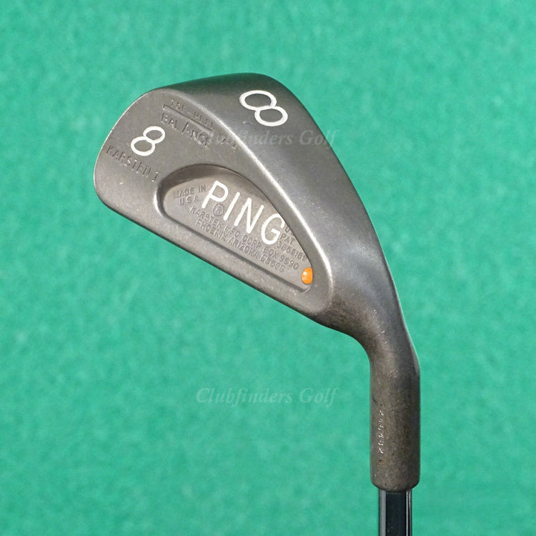 Ping Karsten I Orange Dot Single 8 Iron Factory Karsten ZZ-Lite Steel Stiff