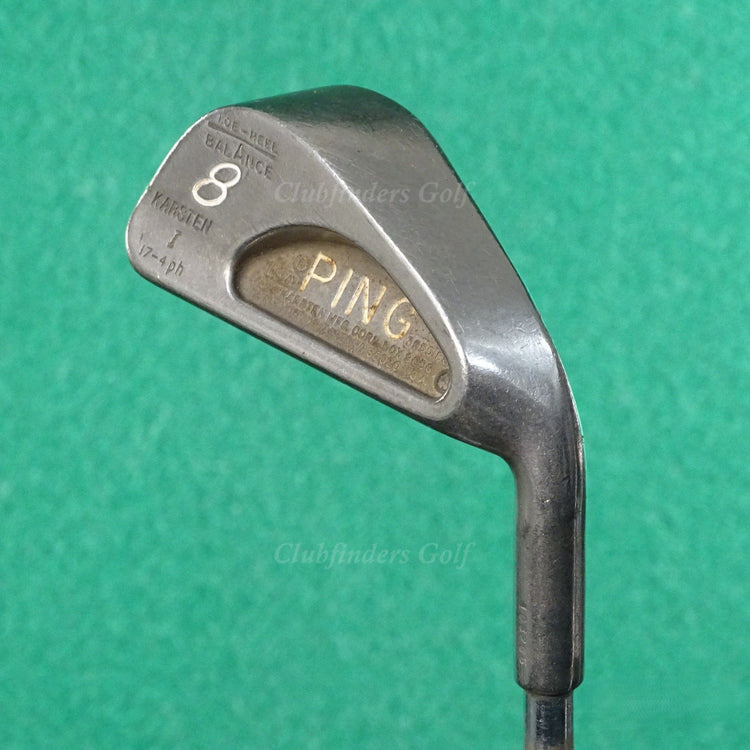 Ping Karsten I Black Dot Single 8 Iron Factory Karsten ZZ-Lite Steel Stiff