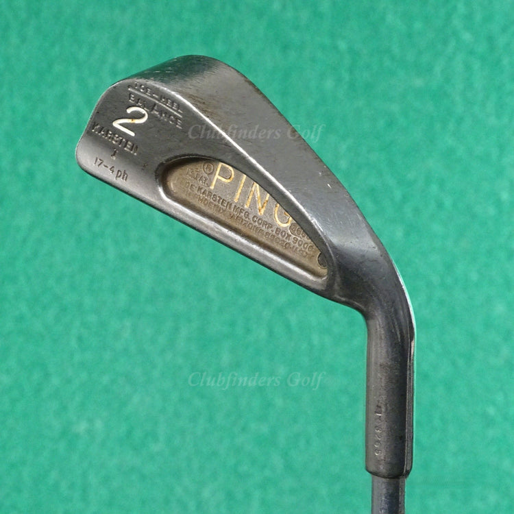 Ping Karsten I Black Dot Single 2 Iron Factory Karsten ZZ-Lite Steel Stiff