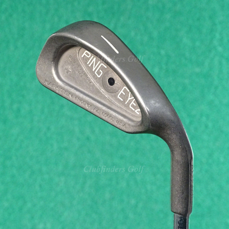 Ping Eye 2 + Plus Black Dot Single 1 Iron Factory Karsten KT-M Steel Stiff