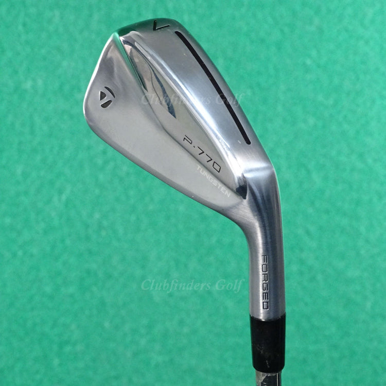 TaylorMade P-770 2020 Forged Single 7 Iron Dynamic Gold S300 Steel Stiff