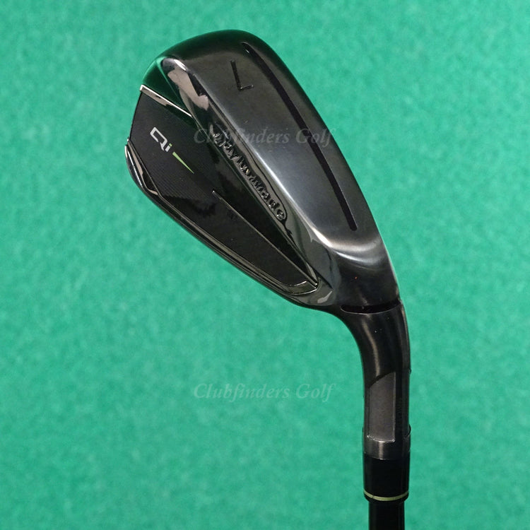 TaylorMade Qi Gunmetal Single 7 Iron MMT Type-304SS 65-R Graphite Regular
