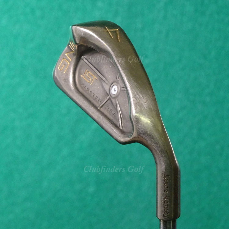 Ping ISI Nickel White Dot Single 4 Iron Cushin JZ Steel Stiff