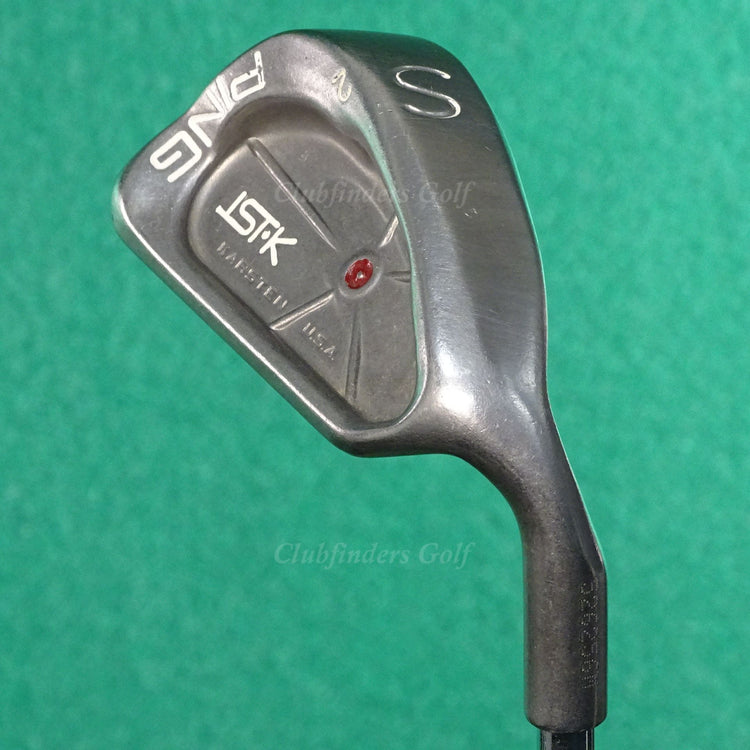 Ping ISI-K Maroon Dot S2 54.5° SW Sand Wedge Karsten JZ Steel Stiff