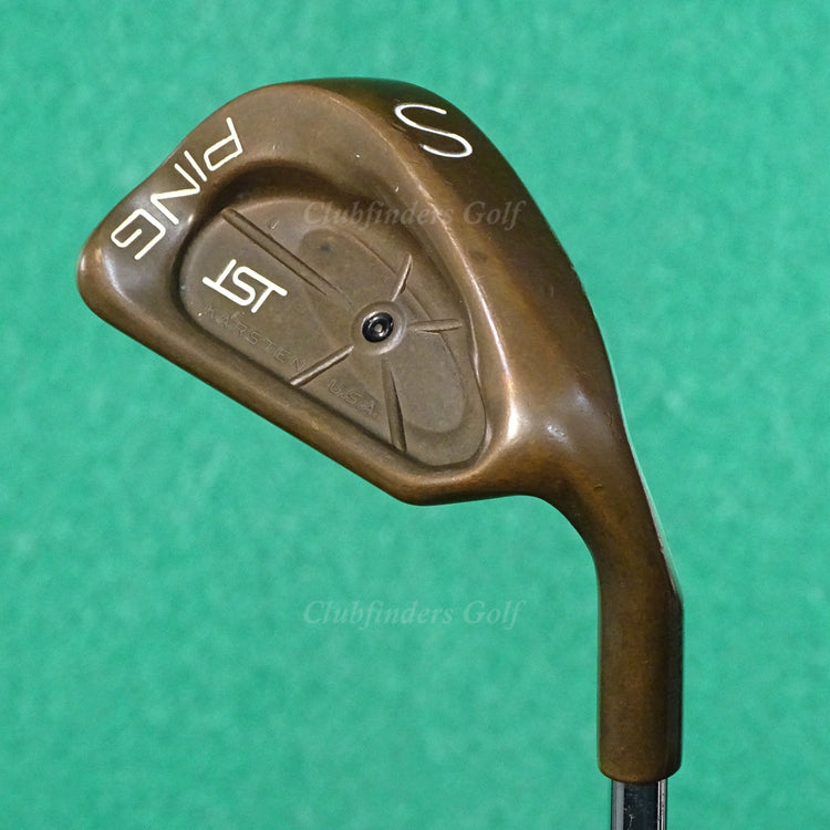 Ping ISI BeCu Copper Black Dot SW Sand Wedge Karsten Z-Z65 Steel Stiff