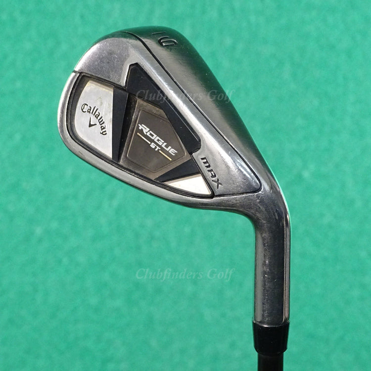 Callaway Rogue ST MAX Single 9 Iron Project X Cypher Fifty 5.0 Graphite Seniors