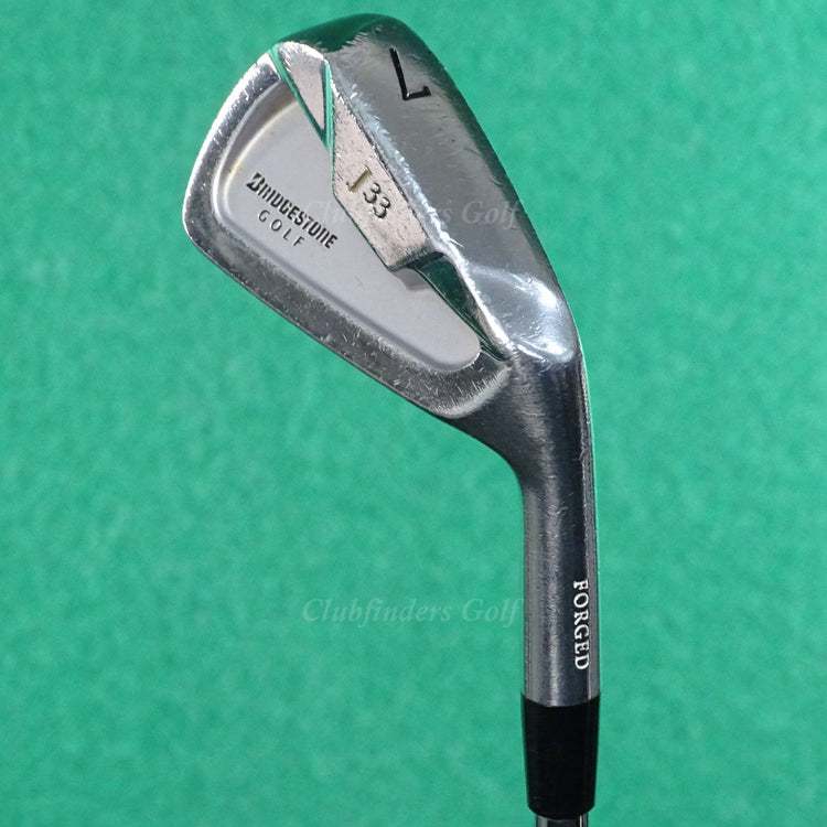 Bridgestone J33 Forged Cavity Combo Single 7 Iron Dynamic Gold S300 Steel Stiff