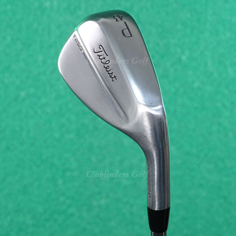 Titleist 2025 T250 Forged 43° PW Pitching Wedge TT AMT Black G2 Steel Stiff