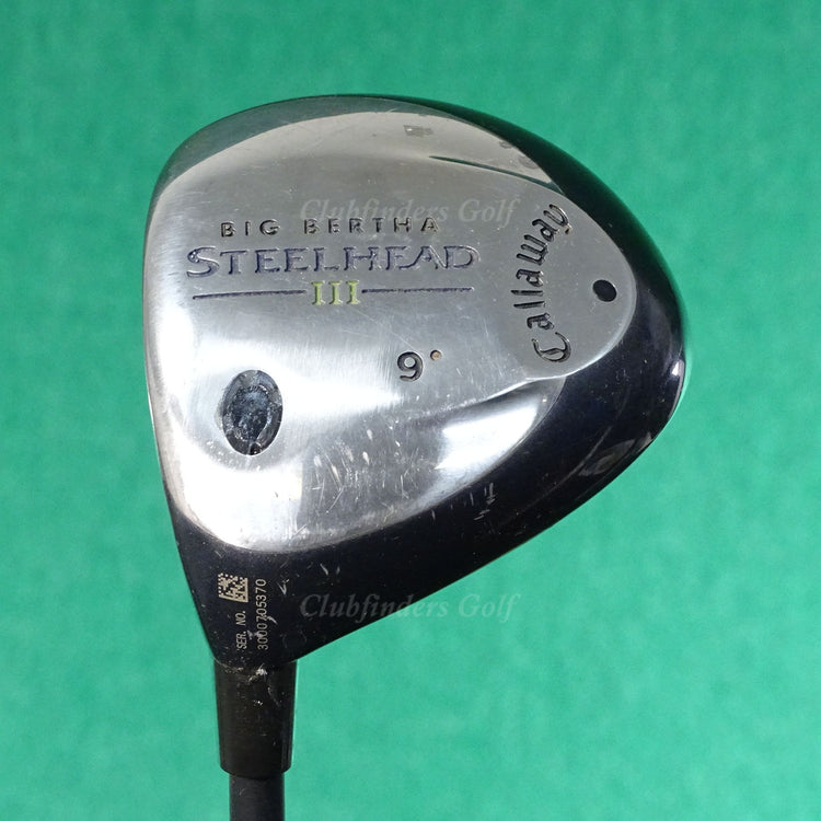 LH Callaway Big Bertha Steelhead III 10° Driver Aldila NVS 45 Graphite Seniors