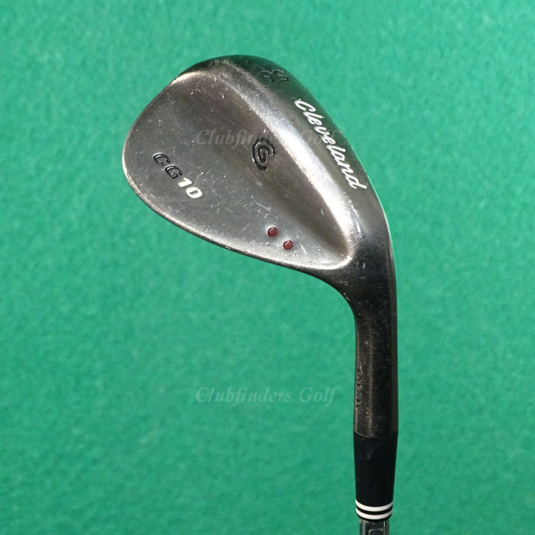 Cleveland CG10 CMM Black 56° Sand Wedge Dynamic Gold Steel Wedge Flex