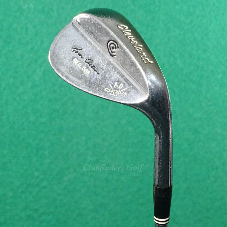 Cleveland Tour Action REG 588 Chrome 53° Gap Wedge True Temper Steel Wedge Flex