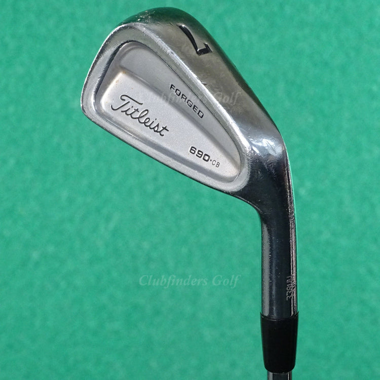 Titleist 690.CB Forged Single 7 Iron Precision Rifle FCM 6.5 Steel Stiff *READ*