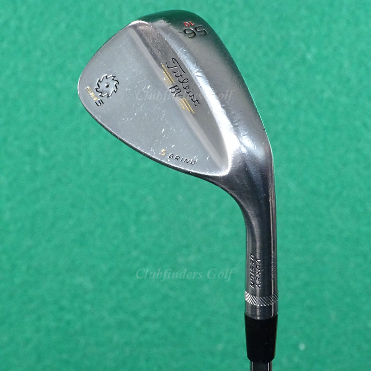 Titleist Vokey SM5 Tour Chrome S Grind 56-10 56° SW Sand Wedge Steel Wedge