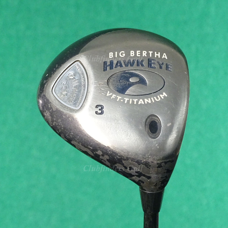 Callaway Golf BB Hawk Eye VFT-Ti Fairway Wood 3 Mercury Performance Regular