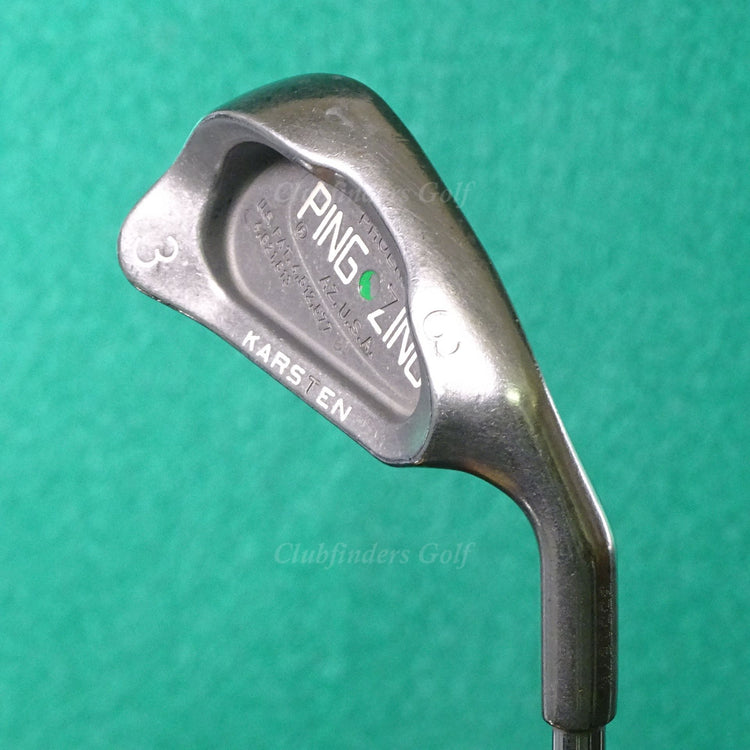 Ping Zing Stainless Green Dot Single 3 Iron JZ Steel Stiff