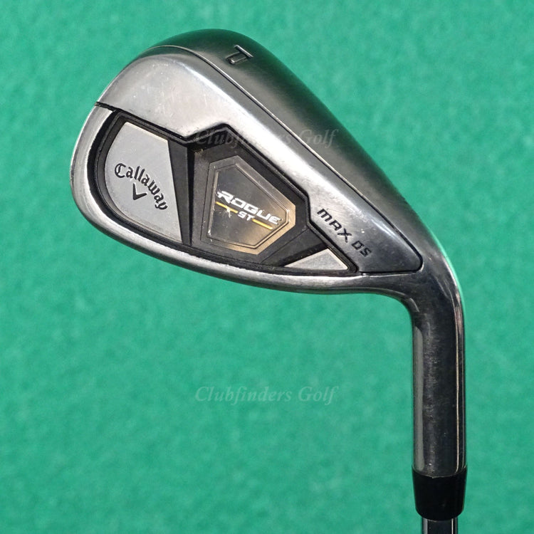 Callaway Rogue ST MAX OS PW Pitching Wedge TT Elevate MPH 95 Steel Stiff