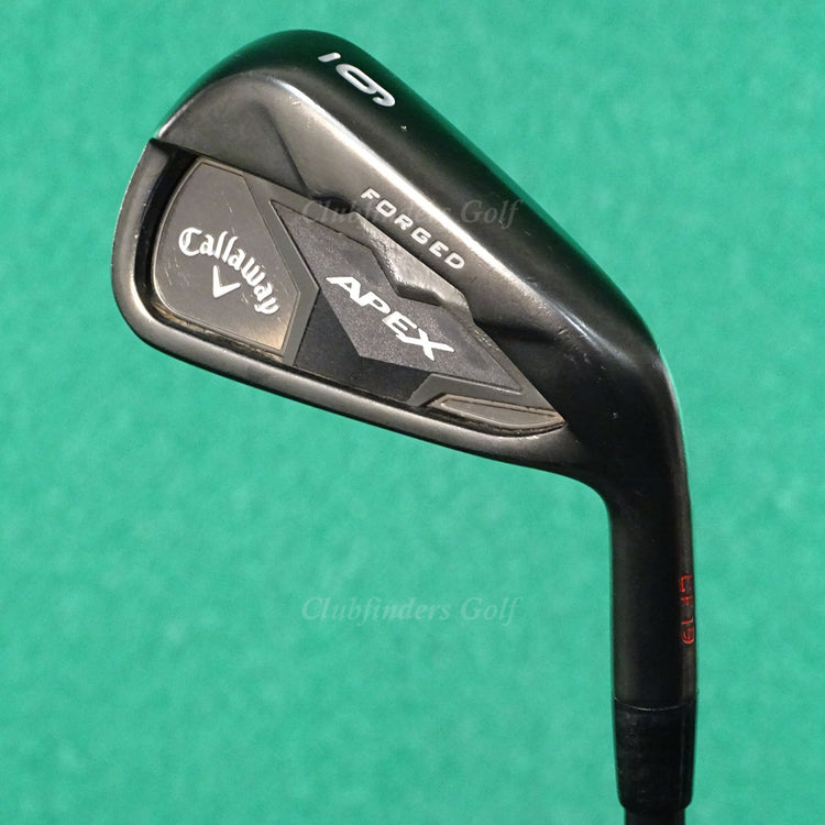 Callaway Apex Forged CF19 Smoke Single 6 Iron Elevate 95 VSS Onyx Steel Regular