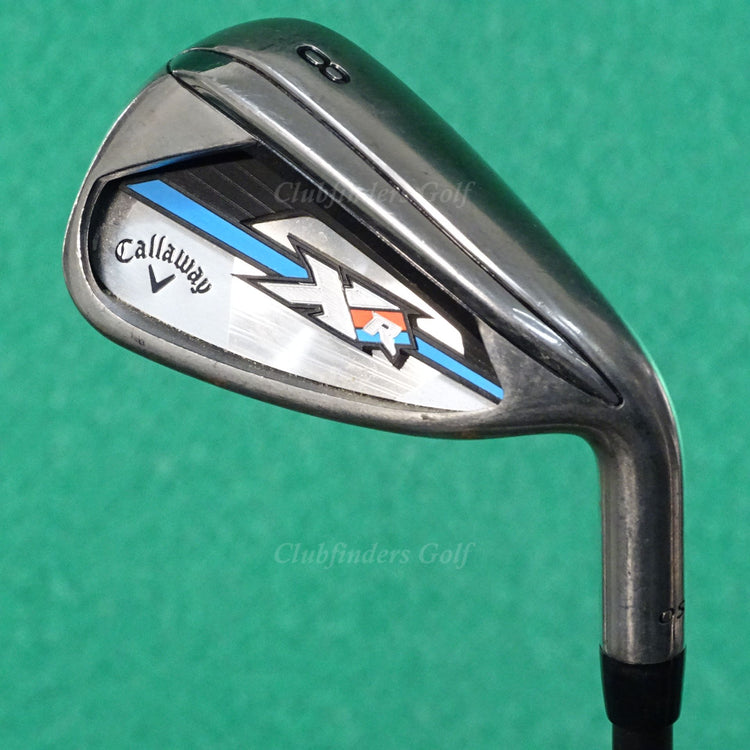 Callaway XR OS Single 8 Iron Mitsubishi Rayon Fubuki AT 50 Graphite Seniors