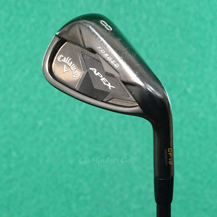 Callaway Apex Forged CF19 Smoke Single 8 Iron Elevate Tour VSS Onyx Steel Stiff