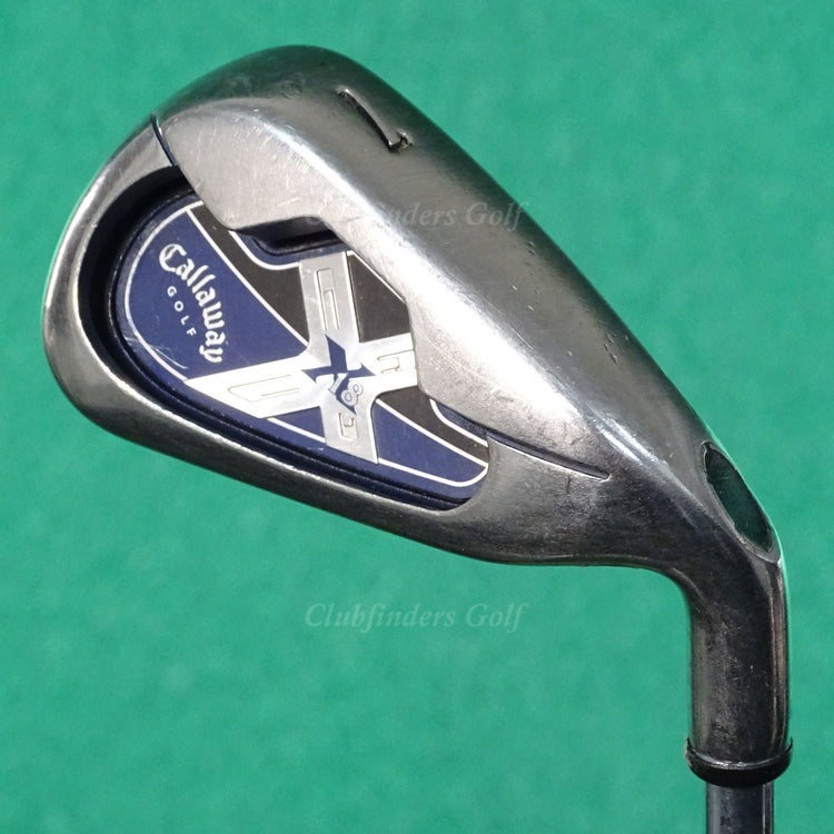 Callaway X-18 Single 7 Iron Factory True Temper Steel Uniflex
