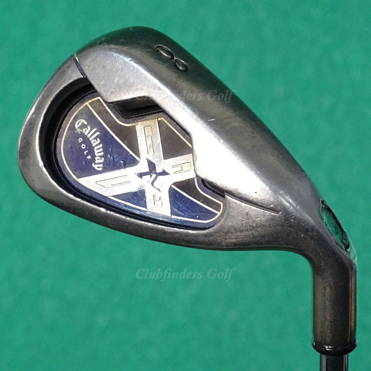 Callaway X-18 Single 8 Iron True Temper Big Bertha Steel Uniflex