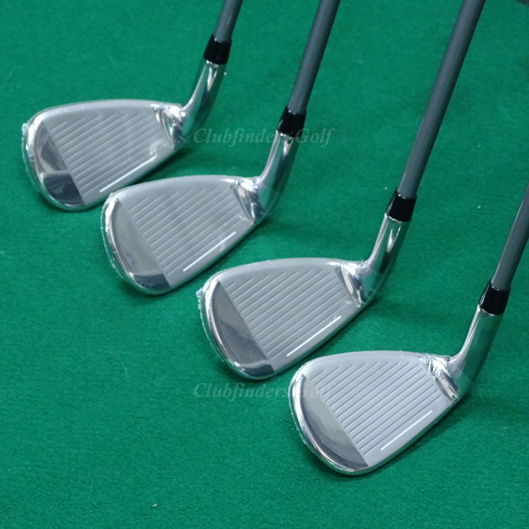 NEW Lady Cobra Fly-Z XL 5H 6-SW Iron Set Cobra Fly XL Graphite Ladies w/HC