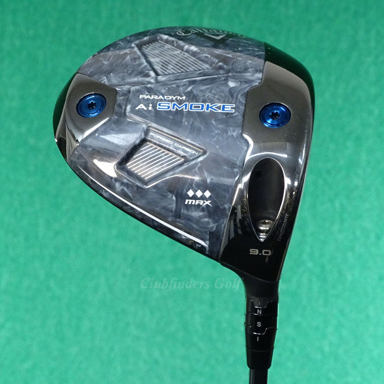 Callaway Paradym Ai Smoke Triple Diamond Max 9° Driver LINQ Red 6F5 Extra Stiff