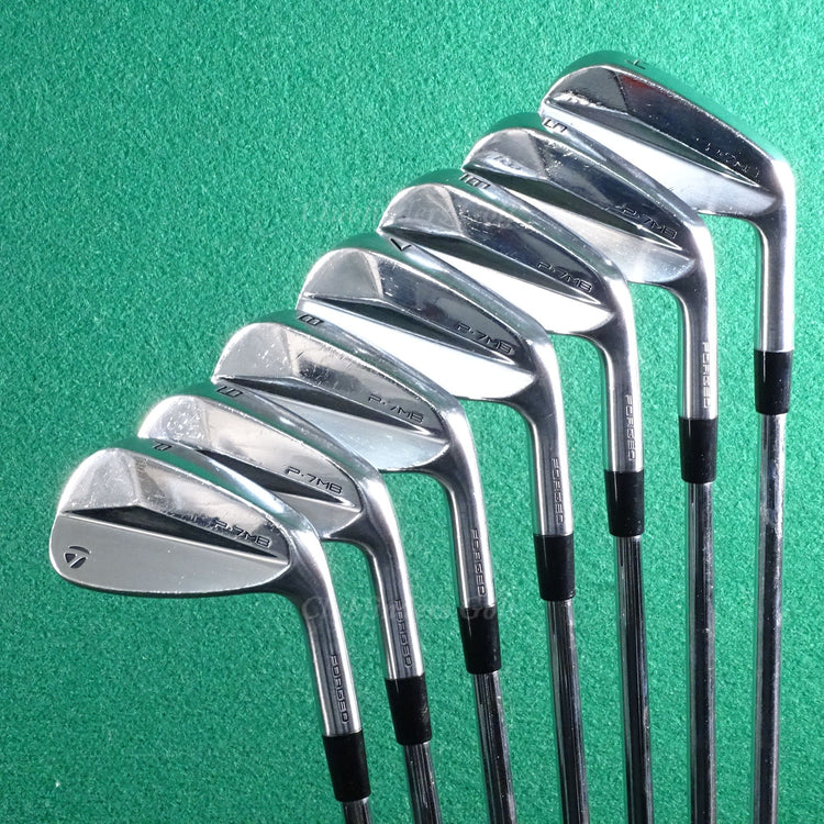 TaylorMade P-7MB Forged 2023 4-PW Iron Set Project X LZ 6.0 120g Steel Stiff