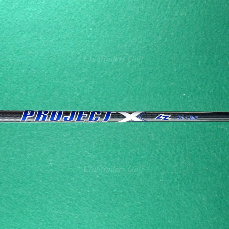 TaylorMade P-7MB Forged 2023 4-PW Iron Set Project X LZ 6.0 120g Steel Stiff