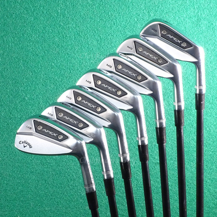 Callaway Apex MB Forged '24 4-PW Iron Set DG Tour Issue S400 Black Steel Stiff