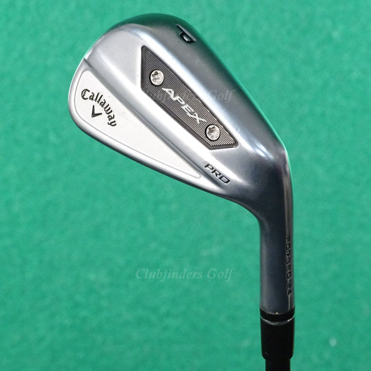 Callaway Apex Pro Forged '24 PW Pitching Wedge AMT R300 Tour White Steel Regular
