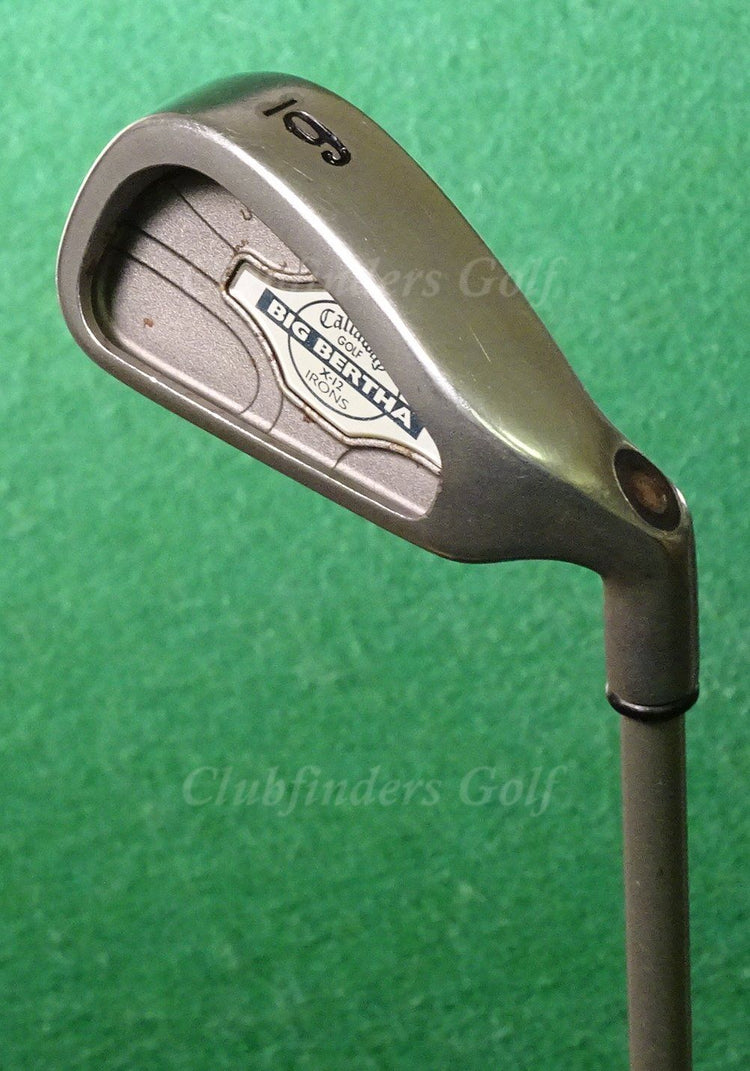 Callaway Big Bertha X-12 Single 6 Iron Masterfit Graphite Seniors