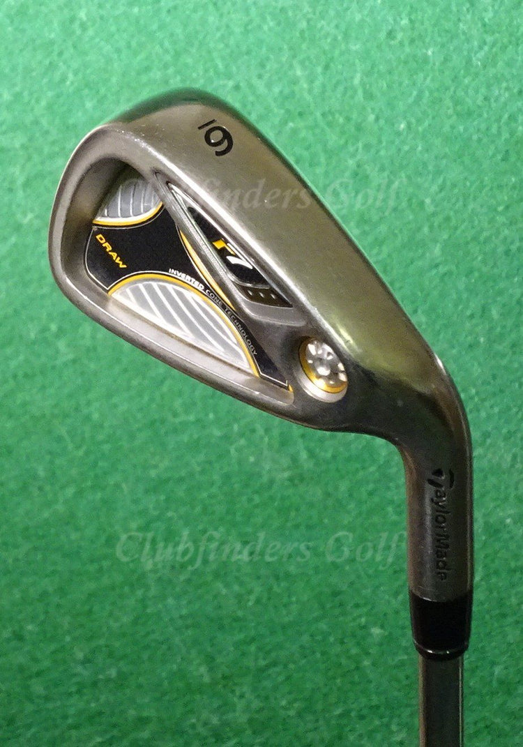 TaylorMade r7 Draw Single 6 Iron Factory T-Step 90 Steel Stiff