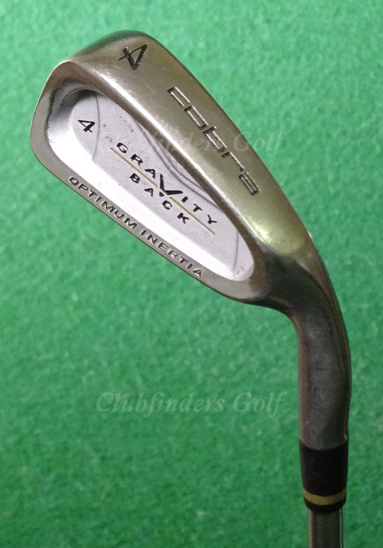 Cobra Golf Gravity Back Single 4 Iron Factory Apollo Steel Regular