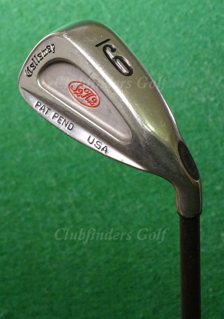 Callaway S2H2 Patent Pending Single 9 Iron Factory RCH 60 Graphite Regular