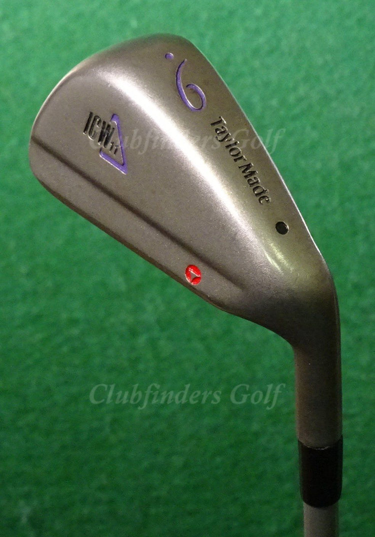 Lady TaylorMade ICW 11 Single 9 Iron Factory Flex Twist Plus Graphite Ladies
