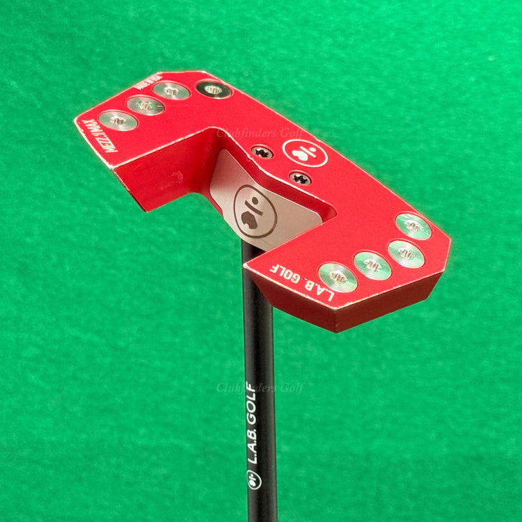 LAB Golf Mezz.1 MAX Custom Red 35" Putter Golf Club w/ ACCRA Shaft & Headcover
