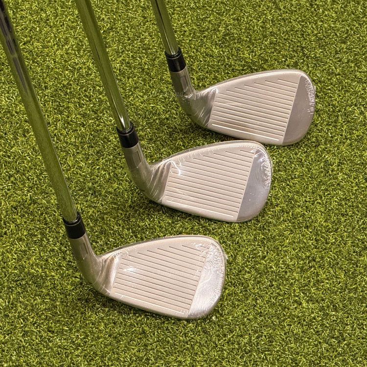 NEW LH TaylorMade SIM2 MAX 5-AW Iron Set KBS Max MT 85 Steel Stiff