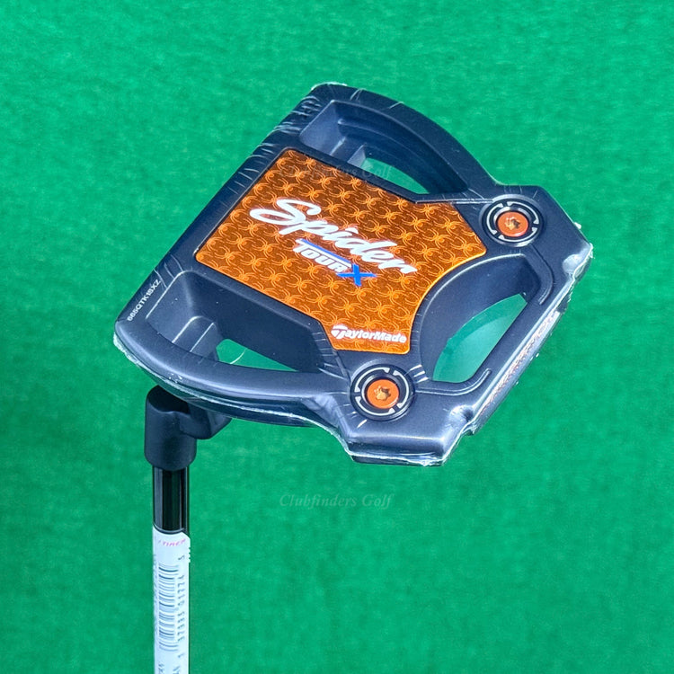 NEW LH TaylorMade '24 Spider TourX Black 35" X1 Putter w/Super Stroke & HC