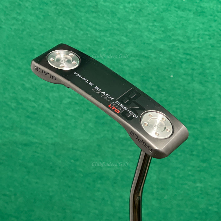 Scotty Cameron B3 Triple Black Design LTD Catalina SB Putter Titleist w/HC