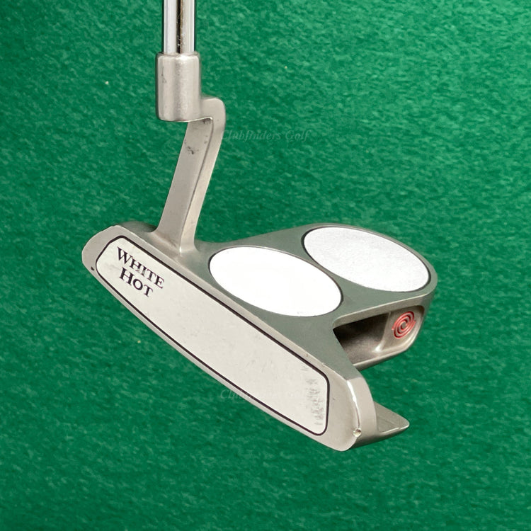 LH Odyssey White Hot 2-Ball Blade 35" L-Neck Putter Golf Club
