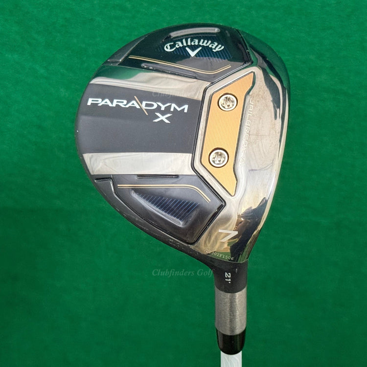 Callaway Paradym X 21° Fairway 7 Wood Even Flow T-1100 6.0 75g Extra Stiff