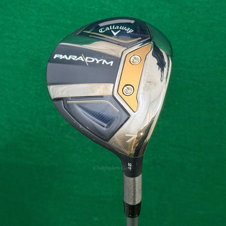 Callaway Paradym 21° Fairway 7 Wood Denali Frost 60g 6.0 Graphite Stiff